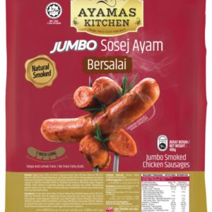 Ayamas Kitchen Jumbo Smoked Chicken Sausages (4's x 100g) - 400g