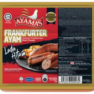Ayamas Premium Black Pepper Frankfurter 235g