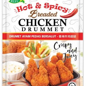 KLFC Hot&Spicy Breaded Chicken Drummet 800g
