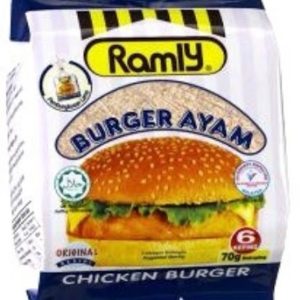 Ramly Chicken Burger (6'sx70g) 420g