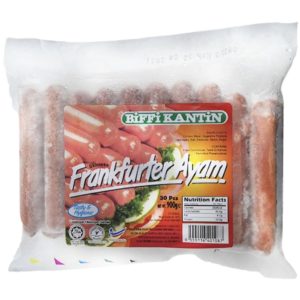 Biffi Chicken Frankfurter 30g x 30's - 900g