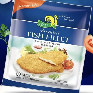 KLFC Breaded Fish Fillet 4's 600g