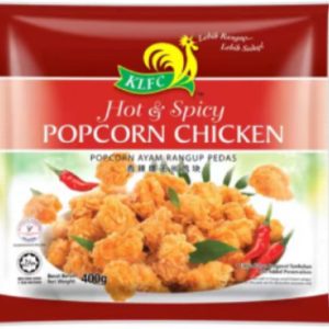 KLFC Hot&Spicy Popcorn Chicken 400g