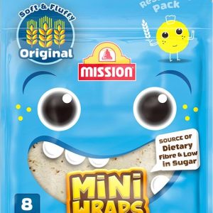 Mission Mini Wrap Original 8's - 300g