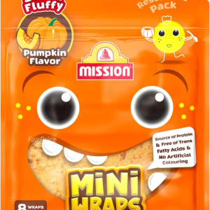 Mission Mini Wrap Pumpkin 8's - 300g