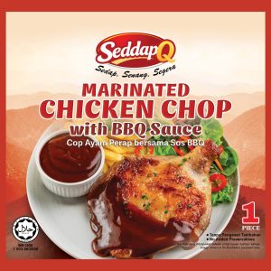 Seddap Q Marinated Chicken Chop with BBQ Sauce